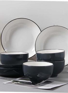 18-piece set of bowls and plates set of ceramic bowls and 1