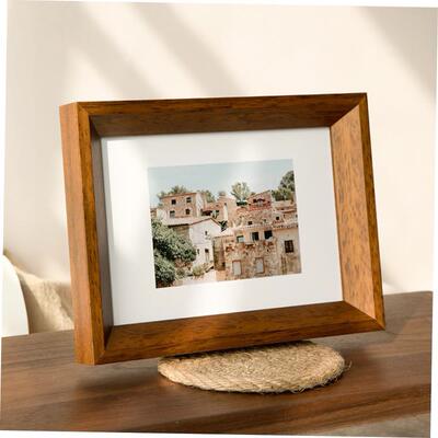 Nordic simple wooden photo frame square picture frames 相框