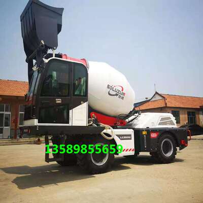 3.5方自上料搅拌车self loading concrete mixer 自上料搅拌罐车
