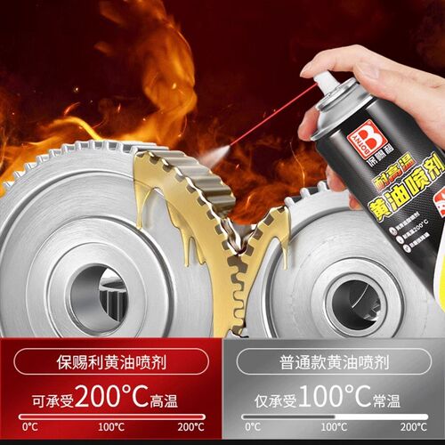 耐高温黄油润滑脂耐磨自喷喷剂润滑油高速轴承专用手喷液体工业