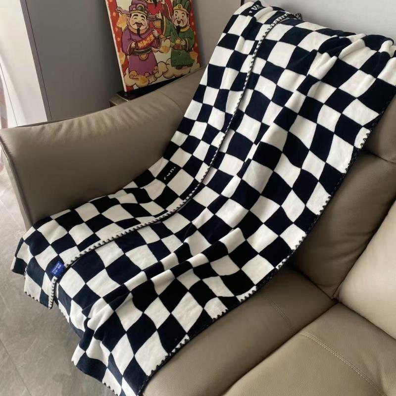 毛毯被子加厚冬季盖毯2025新款牛奶绒沙发午睡毯办公室小毯子夏季