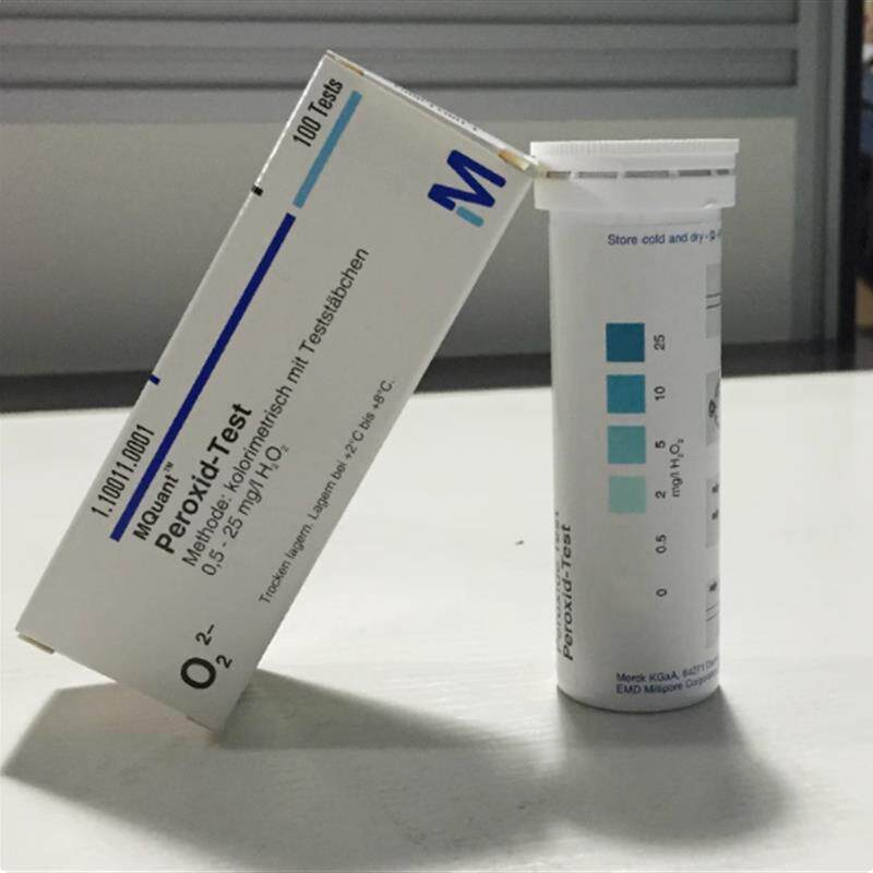 德国默克Merck切削液亚硝酸盐检测试纸1.10020硝酸盐根离子测试条