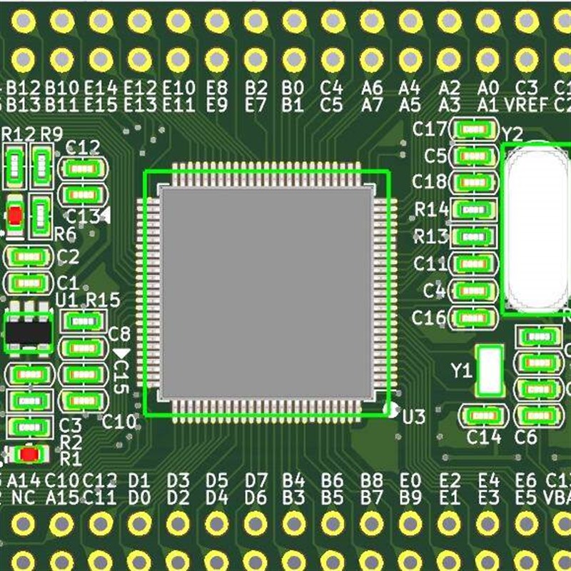 STM32F103VCT6开发板Mini版STM32核心板最小系统板VGT6实验板vet6