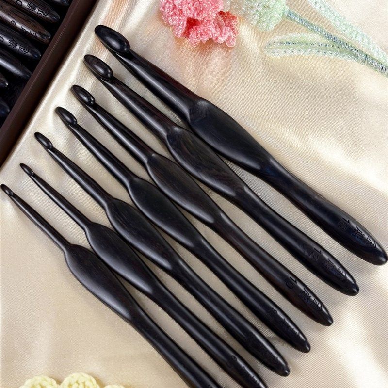 精选金兰钩针乌木一体手工抛光编织工具手工艺爱好者专业级钩针套,居家布艺,针,淘宝优惠券,粉丝福利购,淘宝优惠卷