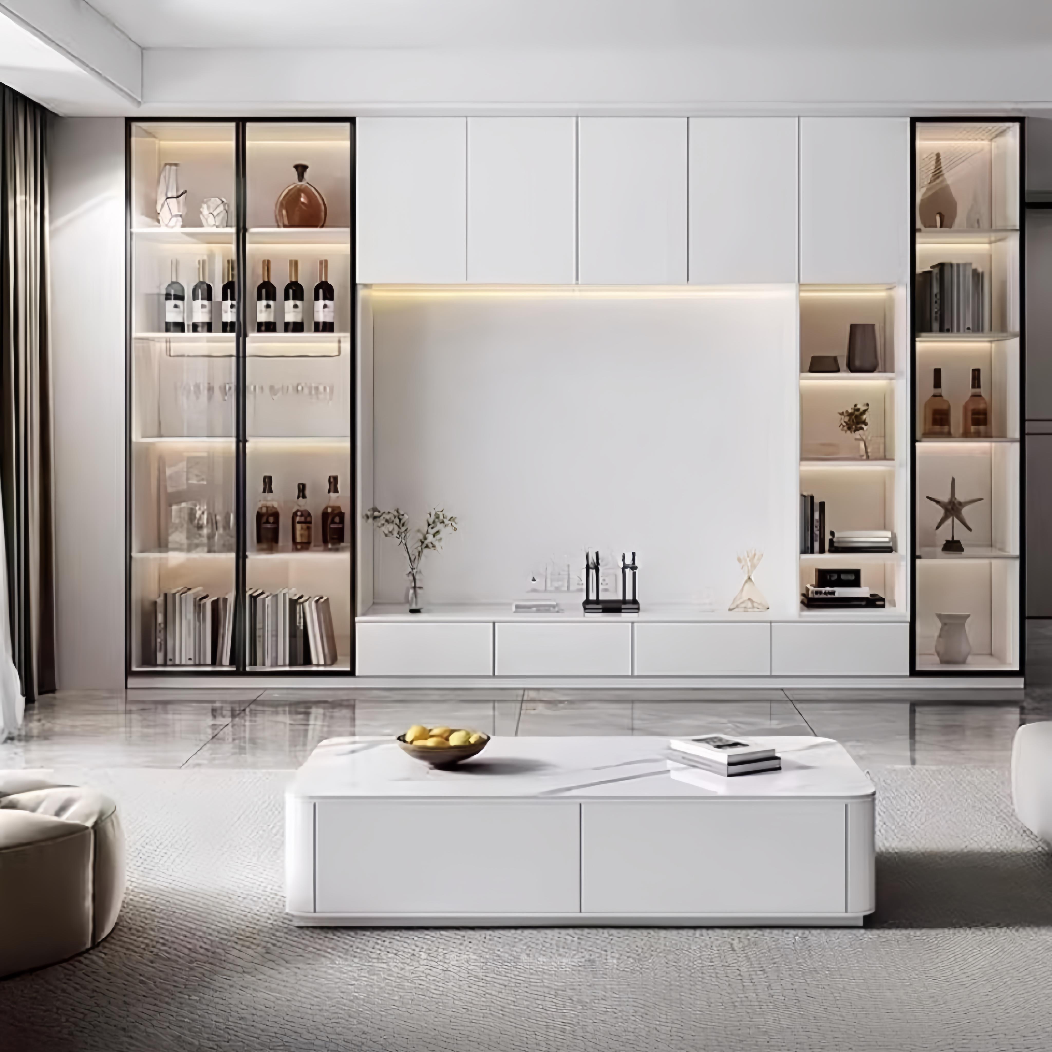 南京全屋定制蜂窝铝橱柜衣柜阳台柜电视柜环保防水铝合金不锈钢