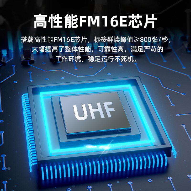 RFID超高频多通道读写器4 8 16口分体式英频杰E710电子标签读卡器