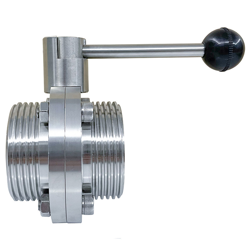 精选304不锈钢T型蝶阀整套卫生级手动ISO方型阀SMS螺纹碟阀内丝活,五金/工具,蝶阀,淘宝优惠券,粉丝福利购,淘宝优惠卷