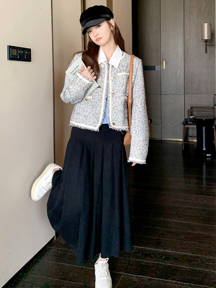 现货】韩版甜美小香风短外套B082-3696-P135K188,女装短外套,浙宝192（原082）