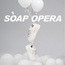 SOAP OPERA泡泡鞋明星同款厚底帆布鞋女经典小白鞋内增高板鞋