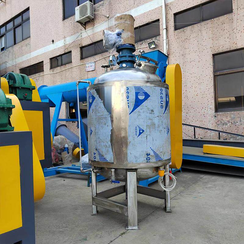 广东厂家订购液体搅拌罐 洗洁精搅拌机不锈钢锅底搅拌罐设备