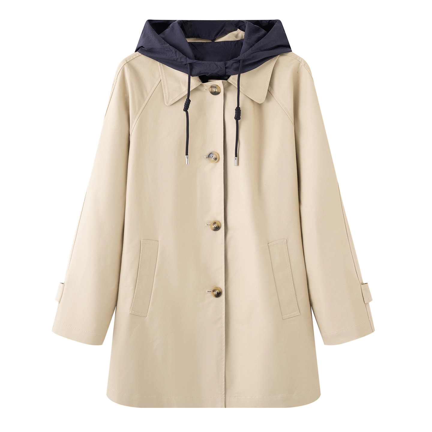 2025秋季新款长款风衣外套