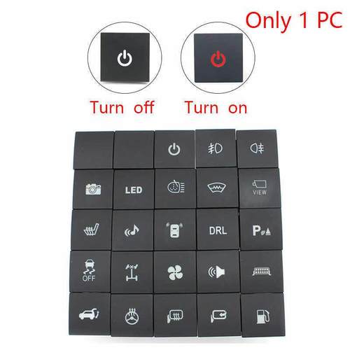 适用于大众高尔夫6音乐相机改装开关按钮带线2010-2012配件