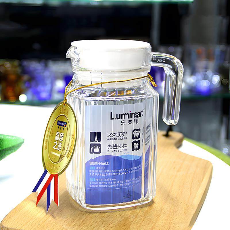 乐美雅冷水小号冷水耐高温玻璃壶水壶小容量茶壶家用泡茶杯迷你瓶