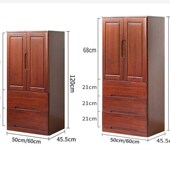 全实木五斗柜现代简约客厅收纳储物柜60宽多功能抽屉式 置物9斗橱