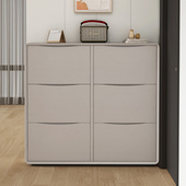 爆款 极简翻斗超薄鞋 柜实木家用门口大容量极窄入户玄关柜2023新款