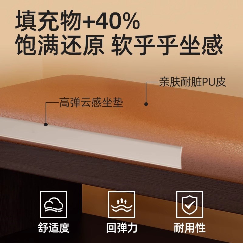 实木小狗换鞋凳门口家用可爱创意鞋架穿鞋凳进门入户鞋柜坐凳一体