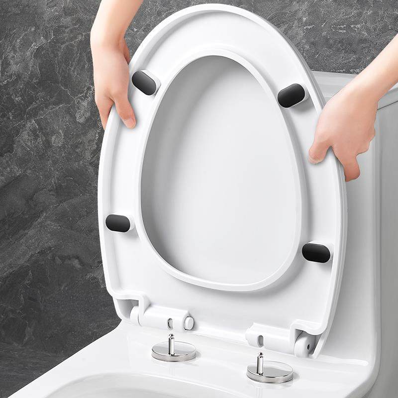 马桶盖子家用通用马桶盖配件通用厕所板加厚坐垫圈老式子母坐便器