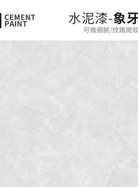 水泥漆墙面漆仿古做旧艺术涂料清水砼肌理漆白色微灰清水混凝土漆