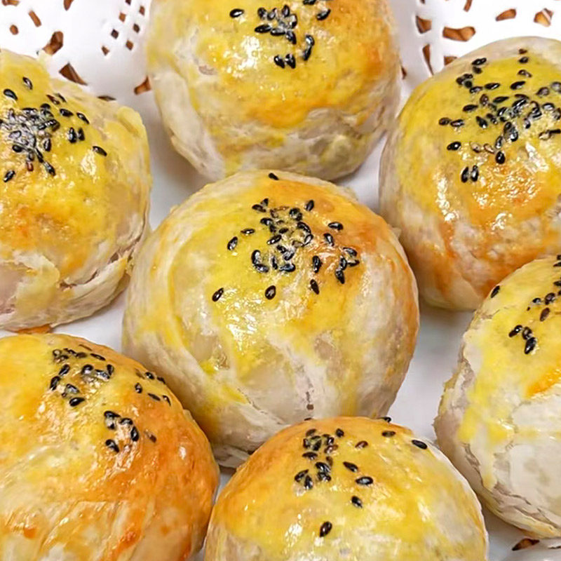 芝士芋泥酥夹心酥早餐网红中式糕中式糕点/新中式糕点