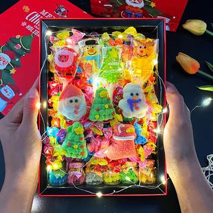 圣诞节糖果礼盒装 棒棒糖棉花糖网红巧克力小零食品节日礼物大特惠