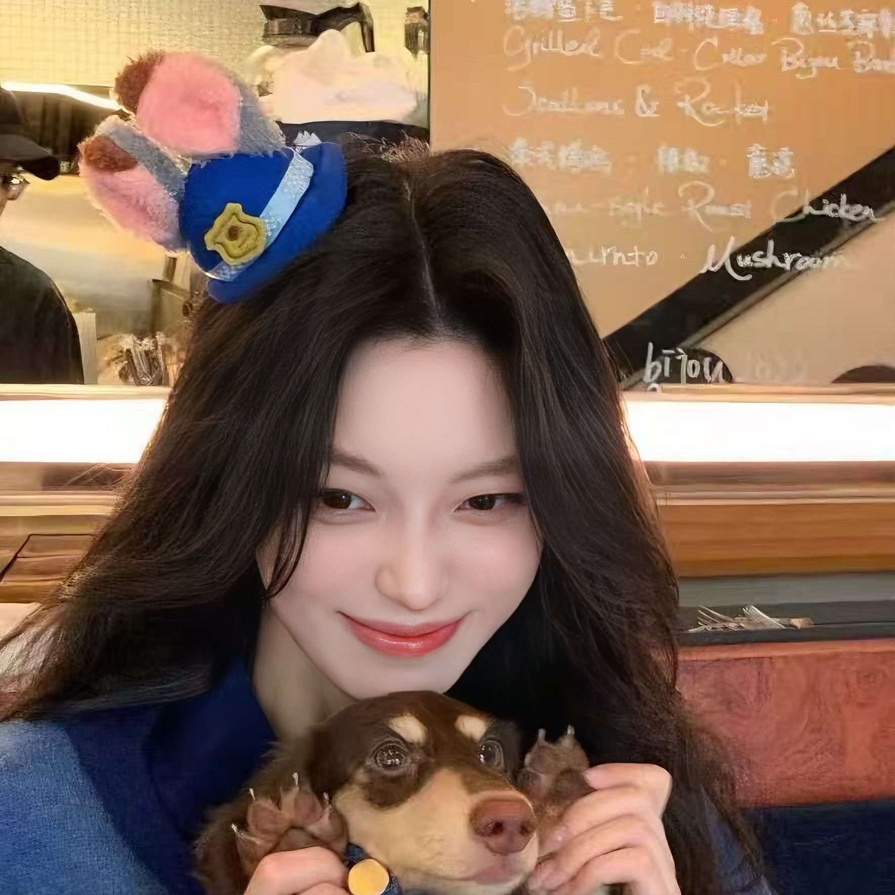 可爱朱迪兔子帽子发夹边夹侧边发卡女卡通甜美拍照道具头饰新款