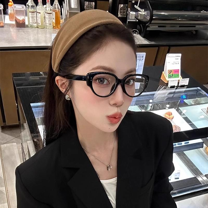 博主宽边网红显脸小头饰韩系