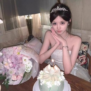 水晶公主皇冠头饰女生十八岁生日新娘王冠女神高级感发箍儿童道具