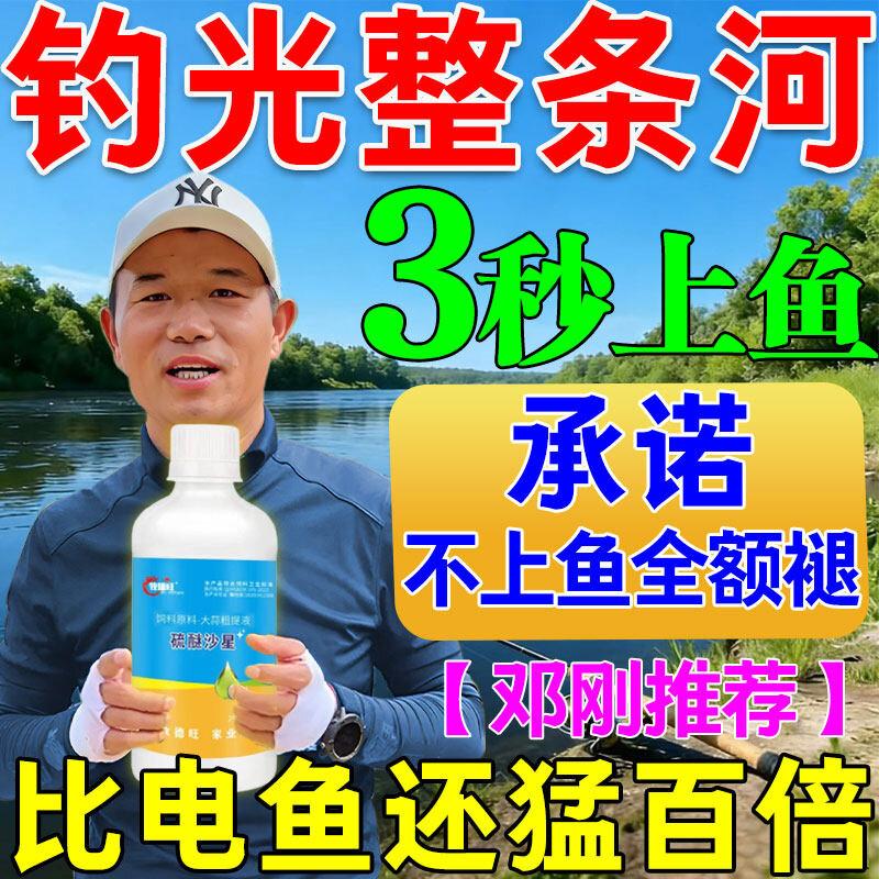 硫醚沙星钓鱼专用小药夜钓用黑坑
