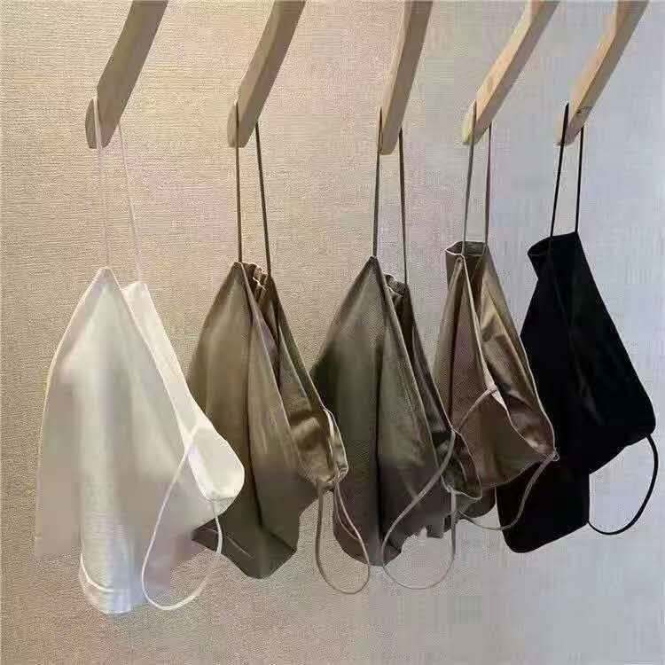 辣妹法式性感冰丝吊带背心女夏季外穿设计感小众短款打底抹胸上衣