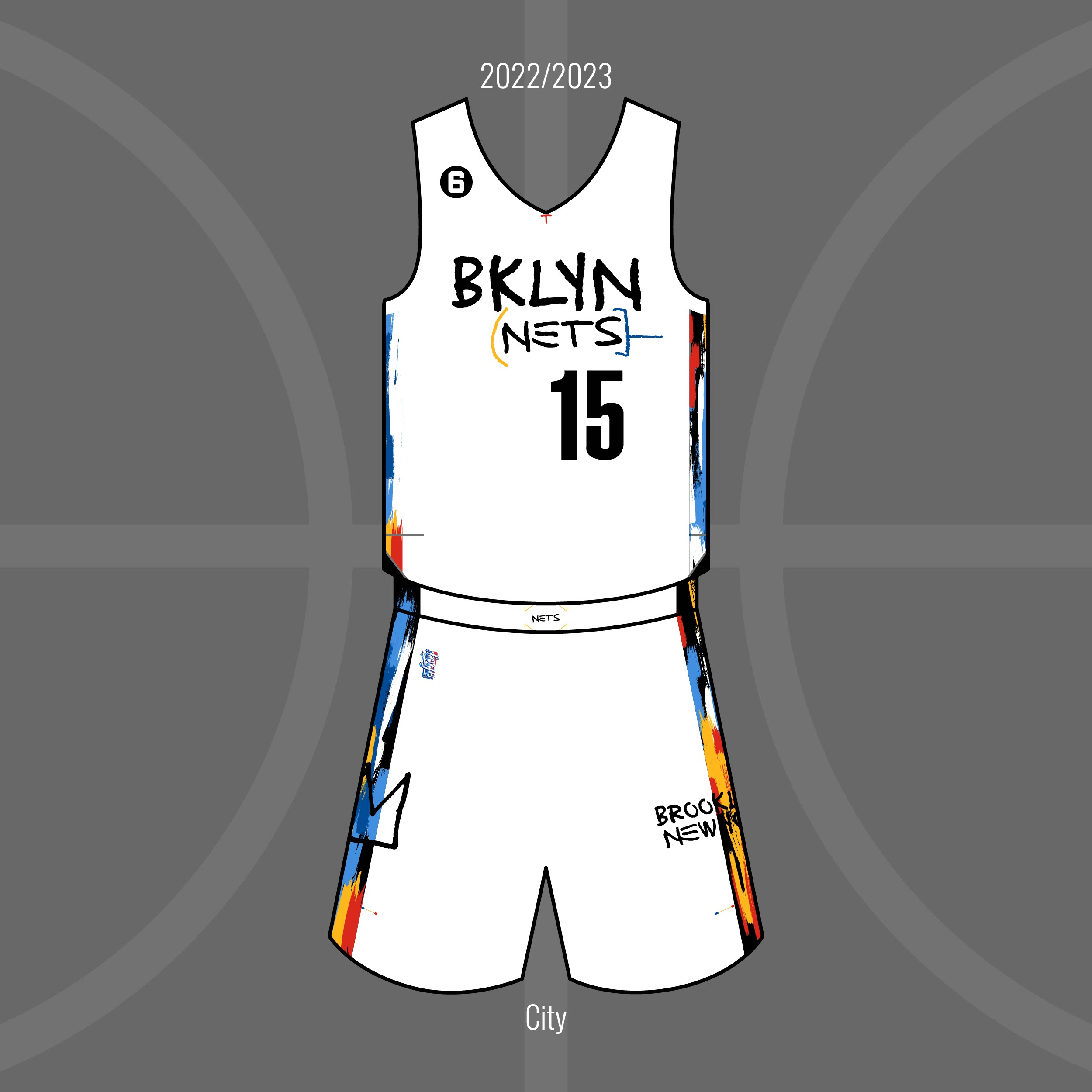 篮网队定制速干篮球服套装