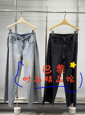 现货JNBY江南布衣正品 2025冬季国内代购5PAE14280牛仔长裤 1595