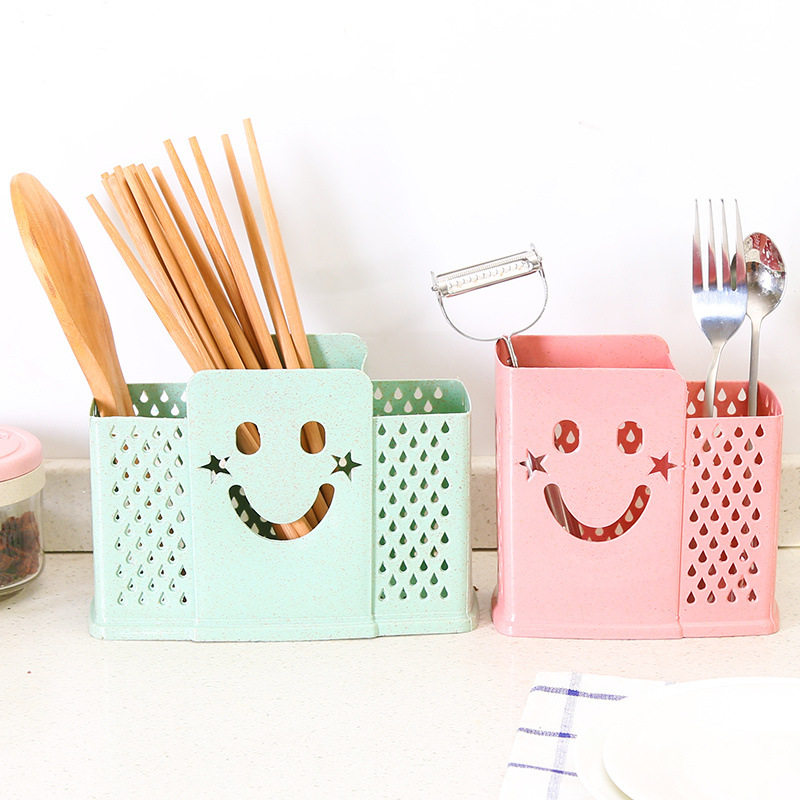 创意家用厨房筷笼子筷子盒多功能塑料笼收纳筒防霉大筷筒桶一件,餐饮具,筷子盒,淘宝优惠券,粉丝福利购,淘宝优惠卷