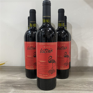 恺斯堡智利如饴火烈鸟原瓶进口红鸟梅洛干红葡萄酒整箱750ml*6支