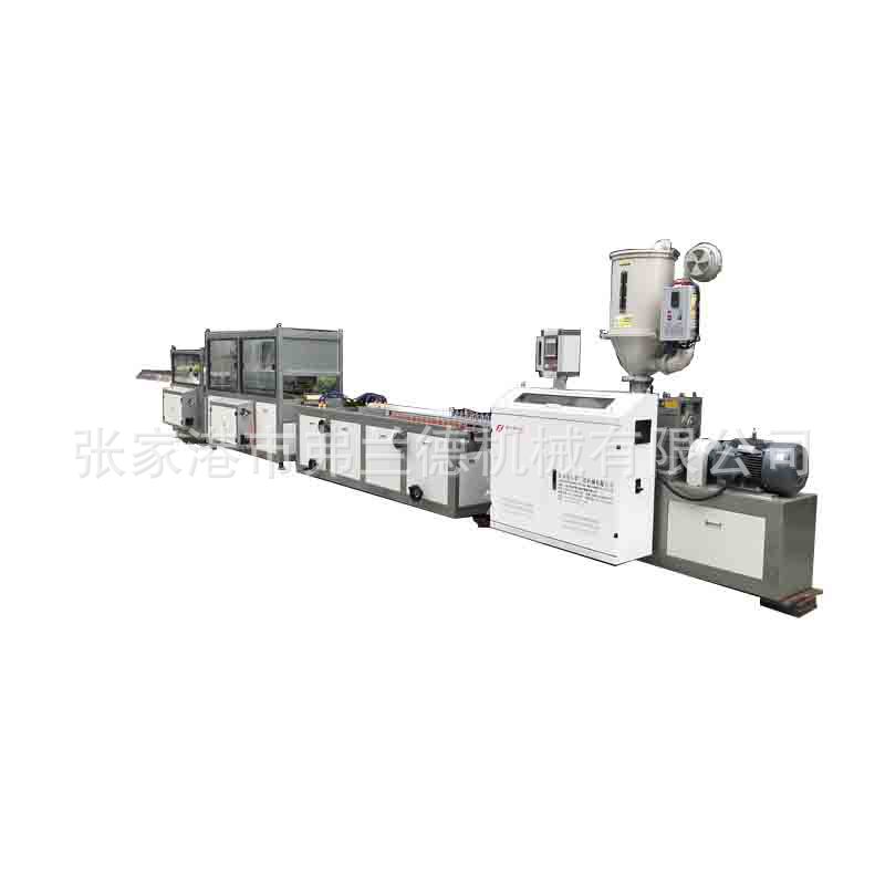 定制各种形状塑料 PE PP PVC ABS EVA 型材挤出生产线