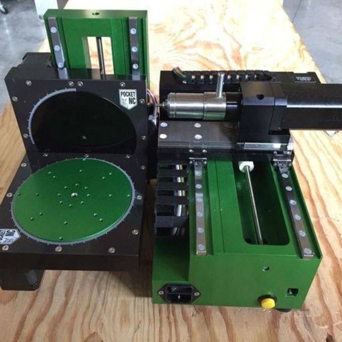 小型五轴数控铣床 Pocket NC V2-50同款五轴 适合加工小型叶轮
