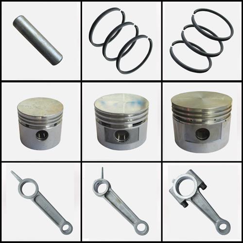 小型有油气泵皮带式活塞空压机阀片气泵连杆活塞油气环通用活塞肖