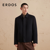 ERDOS 男装 羊绒行政夹克秋冬鹅绒含量90%可拆卸内胆外套