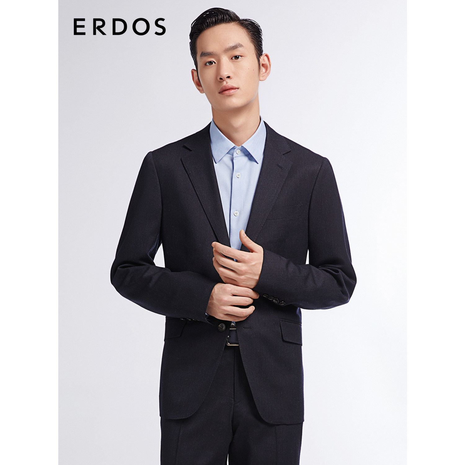 ERDOS 男装毛绒混纺西服秋冬款商务通勤西装休闲百搭干练挺括有型,男装,休闲西服,淘宝优惠券,粉丝福利购,淘宝优惠卷