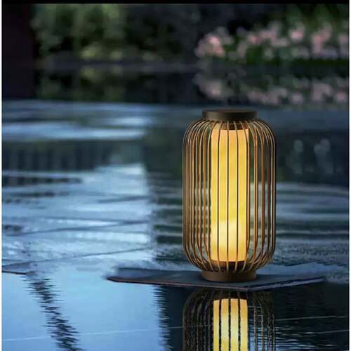 新中式不锈笼钢户外小墅区别庭院灯别772墅阳水台花园景观灯防鸟