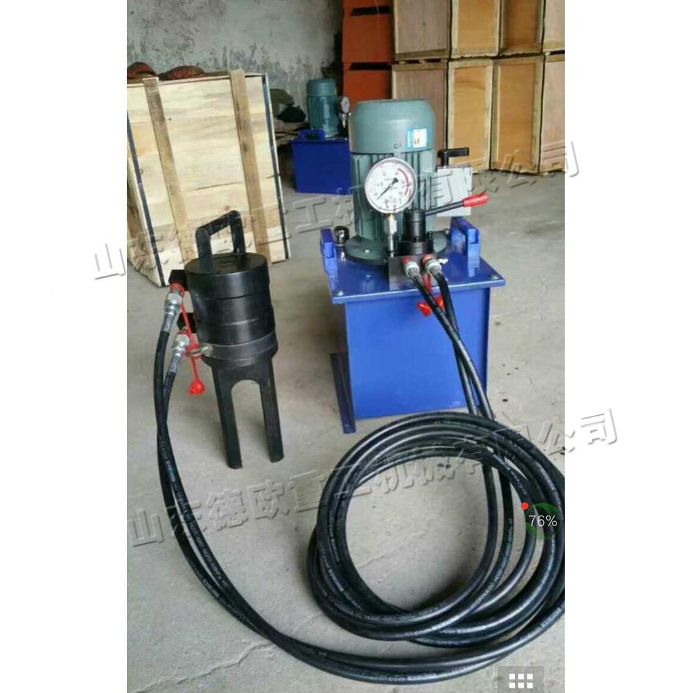 立式钢133筋套筒挤压机 程建筑工冷挤压设备Cmold extrunsio achi