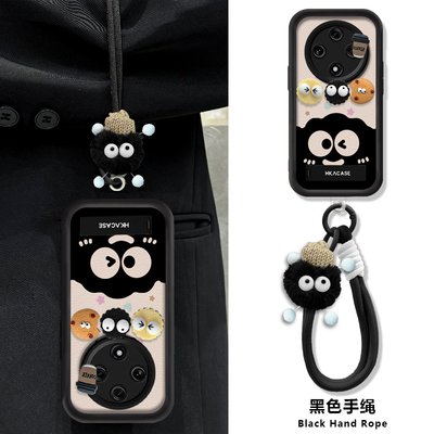 OPPOA3/2/1可爱煤球全包手机壳