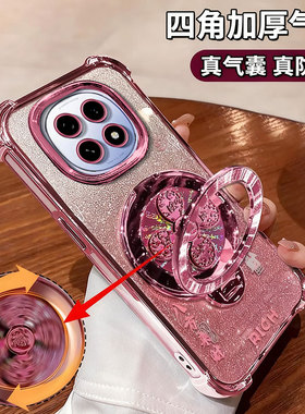 风生水起适用oppoa6Pro手机壳A5女a3pro新款A2高级a97闪粉个性透明57/a11x/a32防摔1电镀a72支架手链91保护套