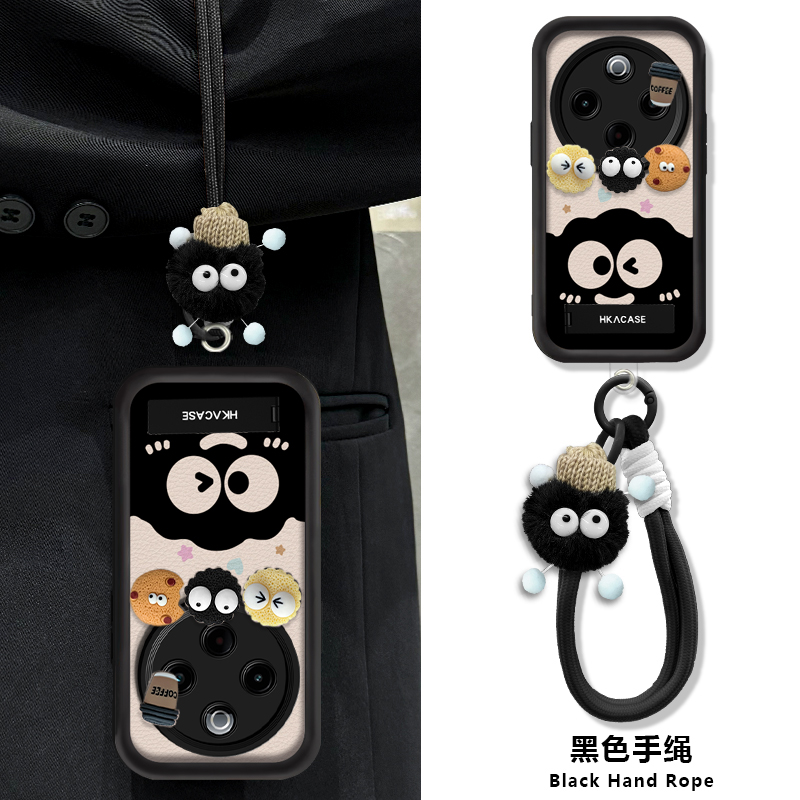VIVOY300/200/100可爱煤球手机壳