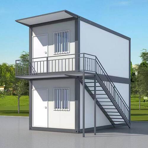 活动板3m*6m*2.房子带装修办公室动钢集移成房屋架组框装集彩装箱