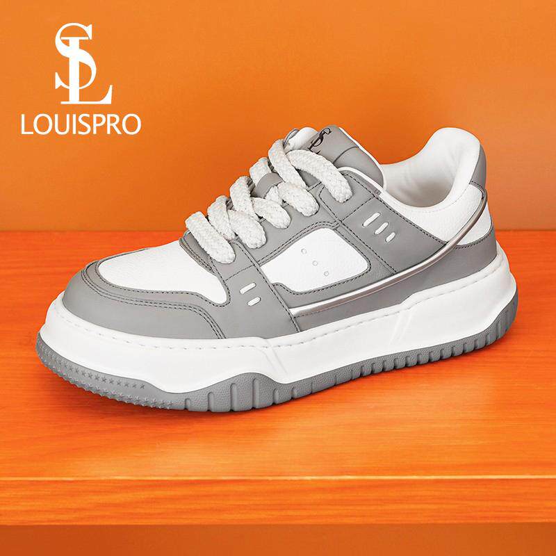 男鞋LOUISPRO增高休闲软底运动鞋