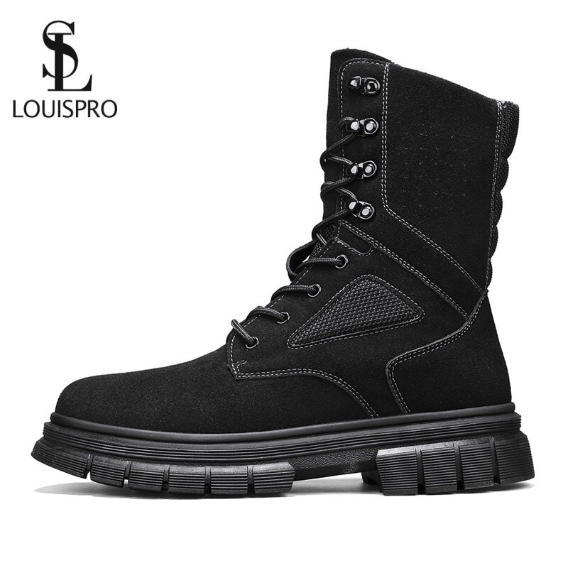 LOUISPRO冬季新款加绒户外雪地靴