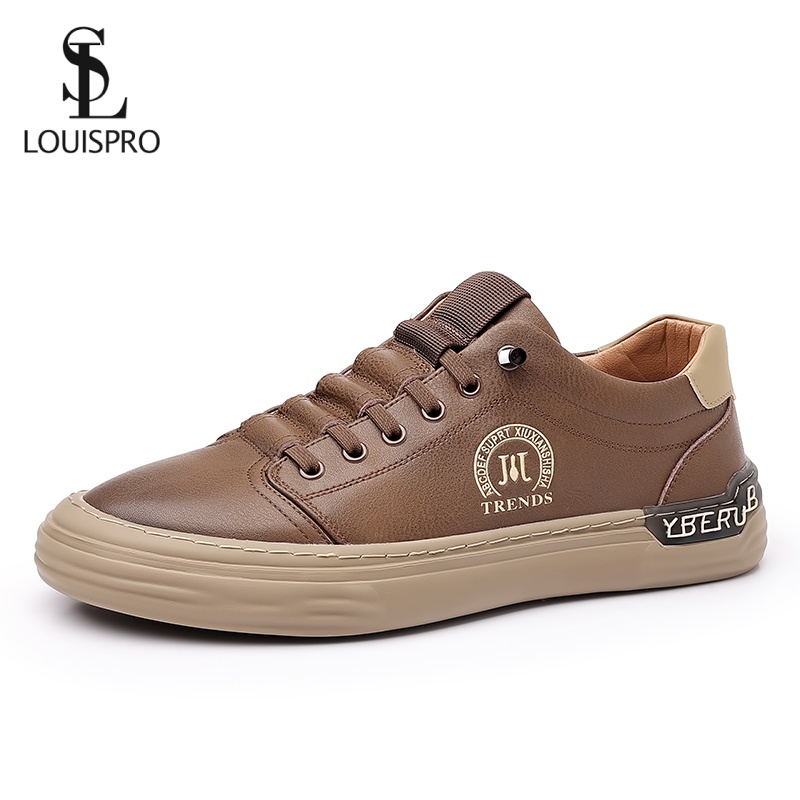 LOUISPRO冬季透气百搭板鞋小黑鞋