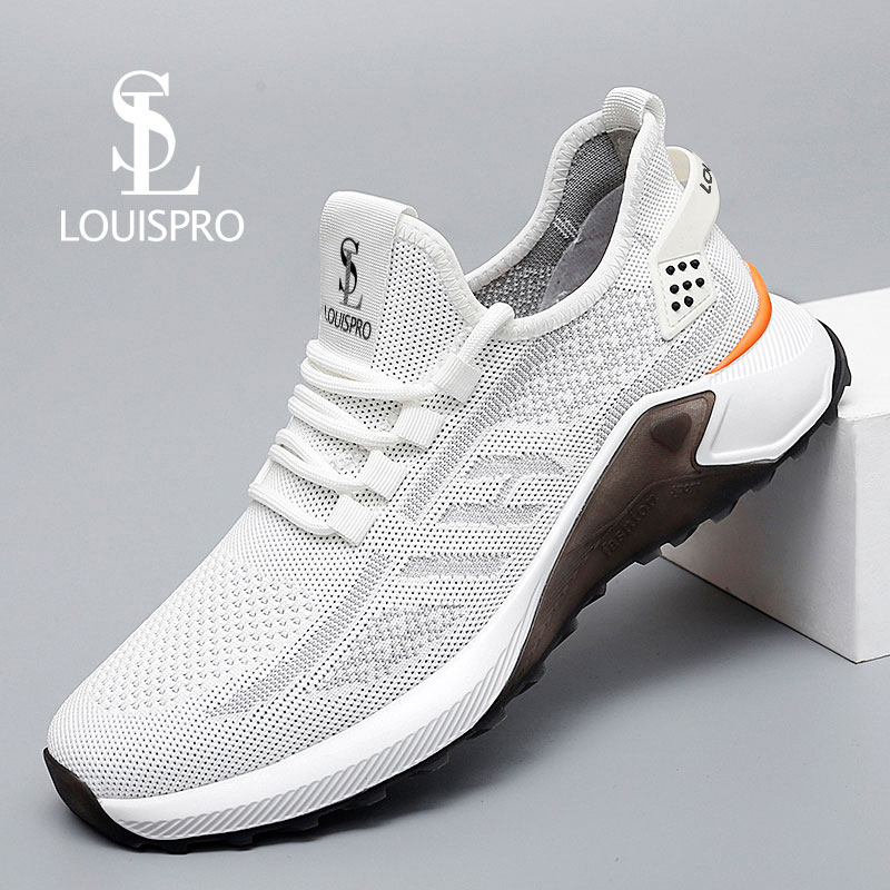LOUISPRO休闲网面透气运动鞋男