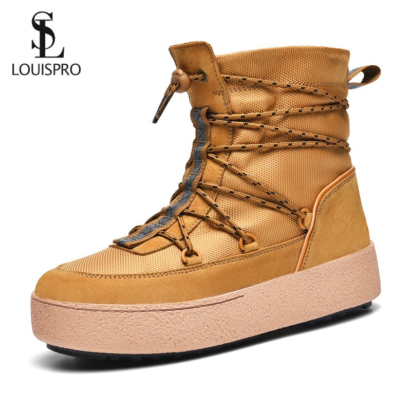 LOUISPRO冬季加绒保暖加厚雪地靴