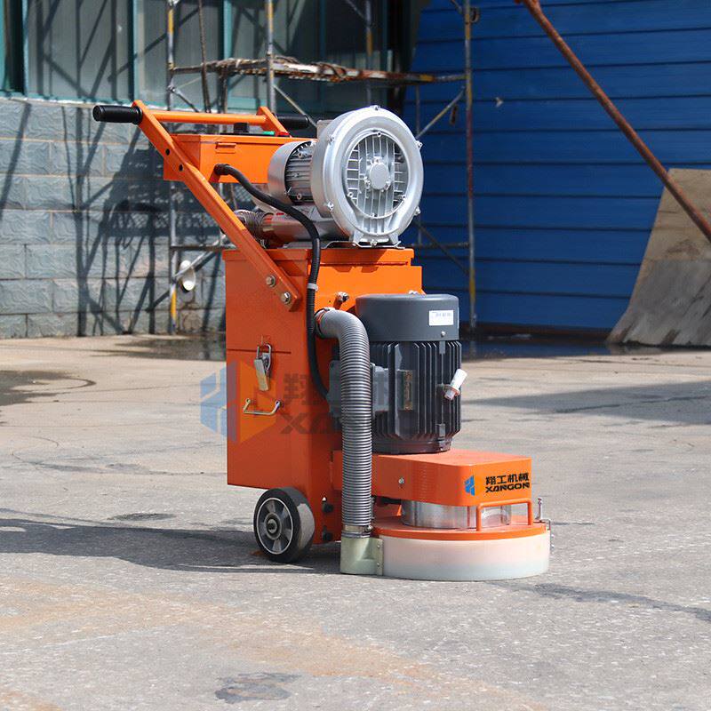 中小型大理石水泥地面抛光机 手推式12头固化地坪研磨机 坚固耐用